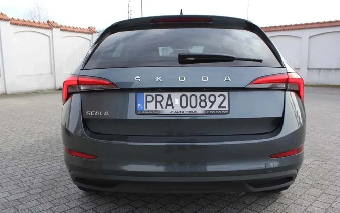 Skoda Scala cena 80000 przebieg: 42000, rok produkcji 2020 z Rawicz małe 172